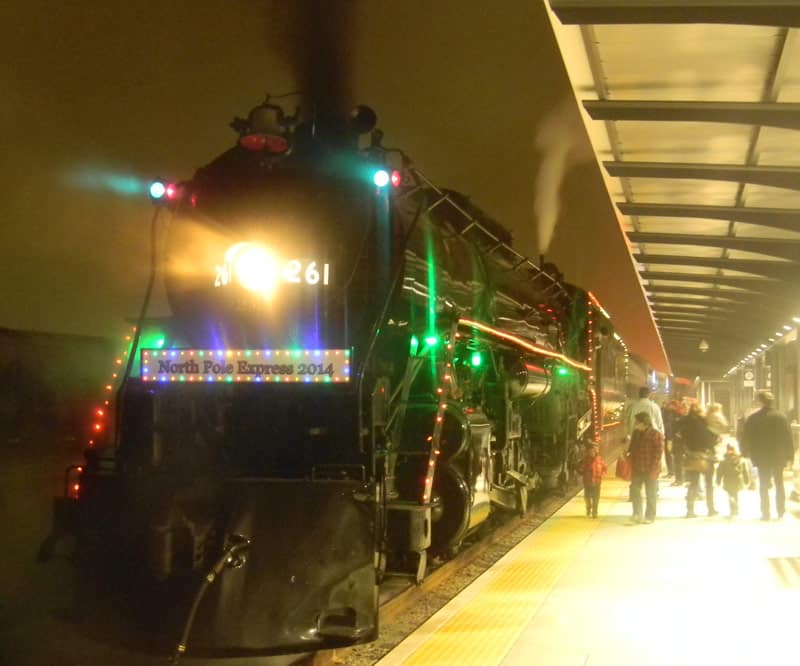 While #261 leads many excursions, The North Pole Express remains one of its most popular.