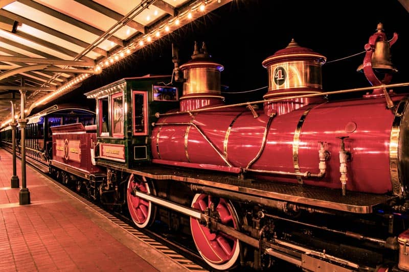 Disney Railroad No. 4, Roy O. Disney, on Display