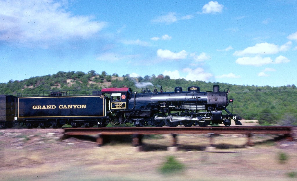 Grand Canyon Railway #4960 on excursion.