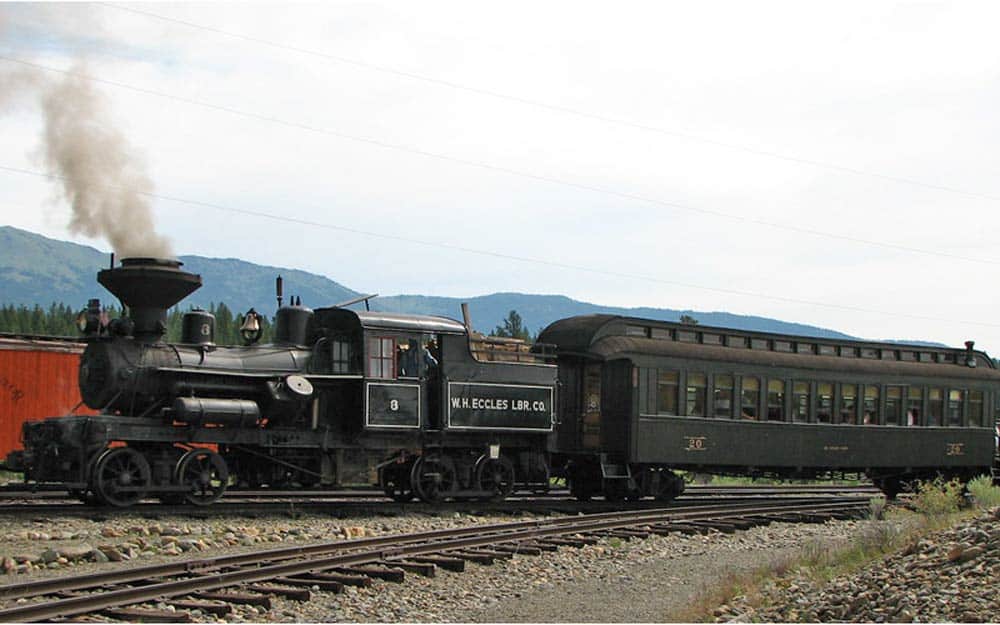 Sumpter Valley #3 leading a popular excursion.