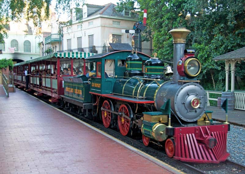 DRR #2 was designed after B&O #711, one of Walt's favorite locomotives.