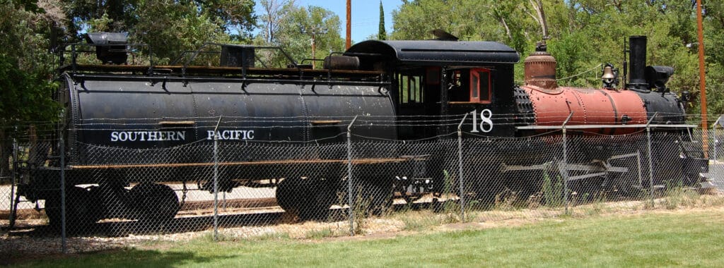 Southern Pacific #18 before restoration began in 2010