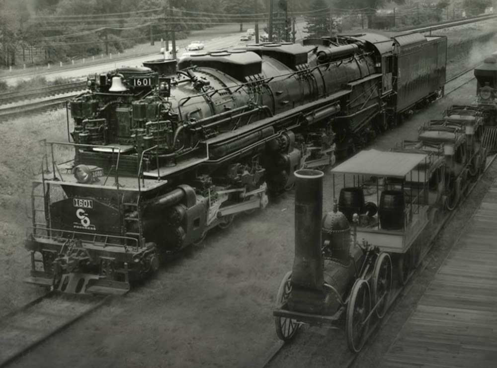 C&O #1601, an Allegheny locomotive, at The Henry Ford Museum in Michigan.