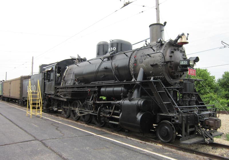 Frisco #1630 at the Illinois Railroad Museum.