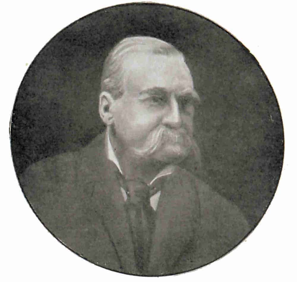 Portrait of Anatole Mallet, the inventor of the Mallet Locomotive.