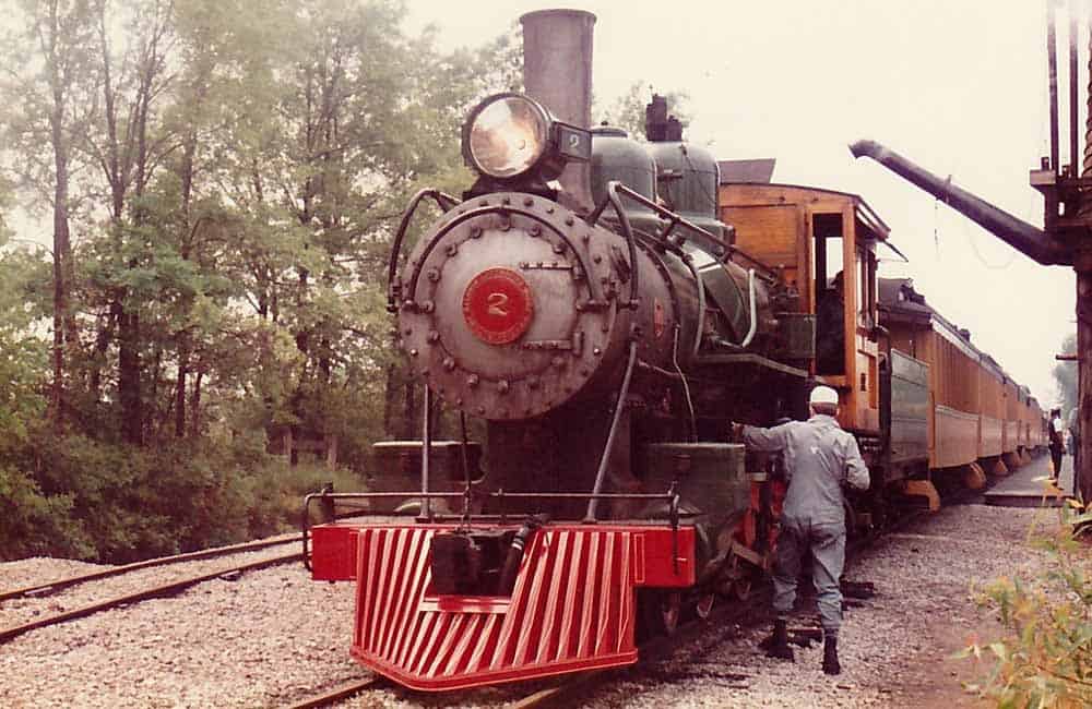 Huckleberry Railroad #152 had a brief stint as #2 on the railroad, but was recently returned to her original number.