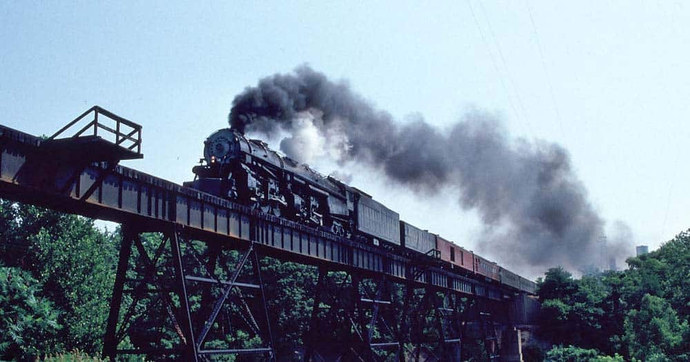 #1218 leads an excursion on the Nickel Plate Road