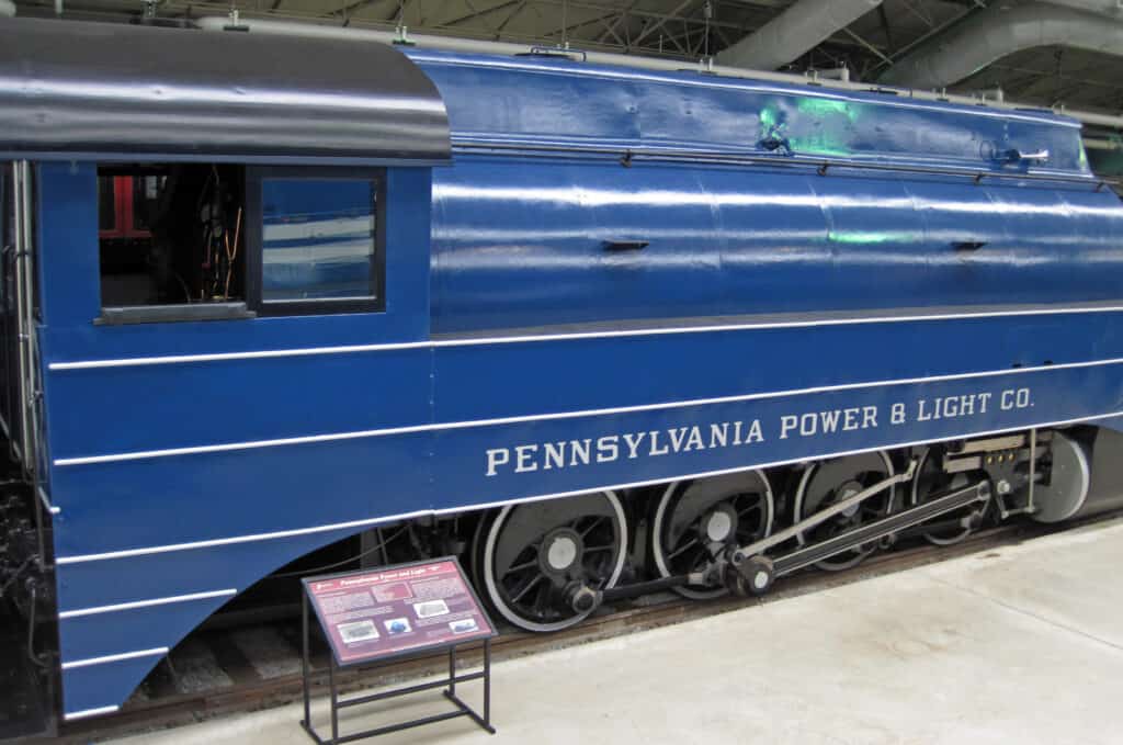 PPL #4094 at the Railroad Museum of Pennsylvania