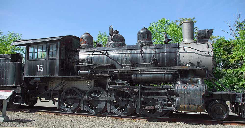 Rahway Valley #15 at Steamtown in 2010