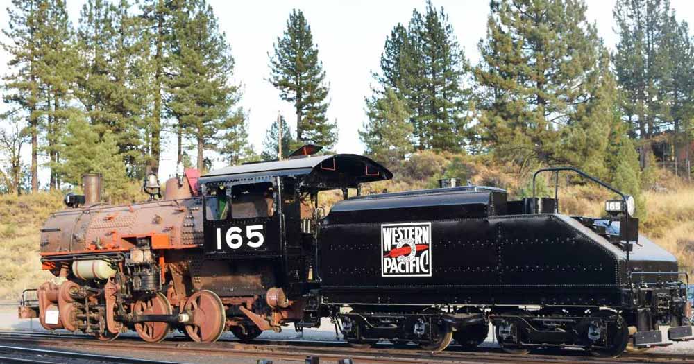 Restoration of Western Pacific #165 was not cheap or quick.  In fact it took more than 15 years to restore the locomotive.