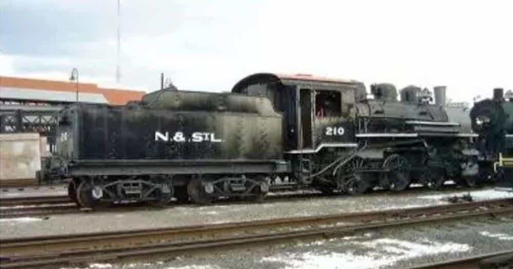 Norwood & St. Lawrence #210 was one of the last steam locomotives to run on the Norwood & St. Lawrence. which was the last steam-powered short line railroad operator in New York.