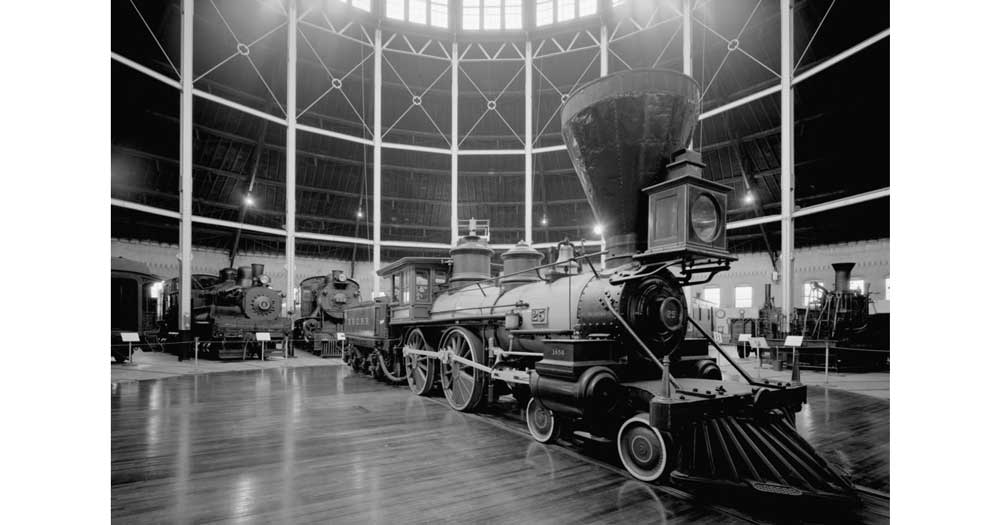 Named after locomotive builder William Mason, B&O #25 led Abraham Lincoln's inauguration train and now sits among other historic B&O locomotives. 