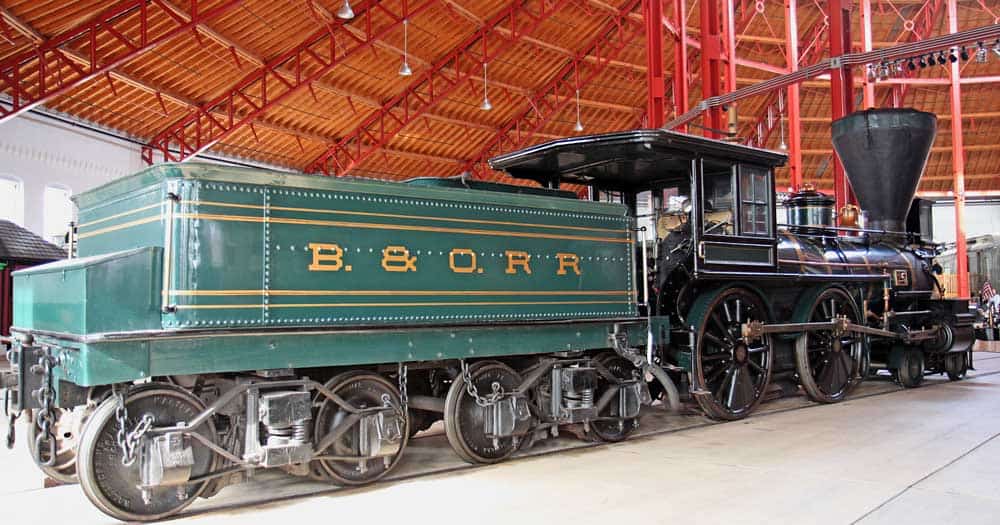 Baltimore & Ohio Railroad Museum is home to B&O #25.