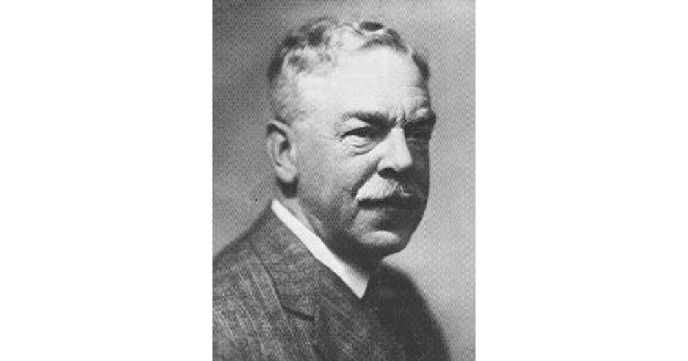 Famed British railway engineer, Sir Nigel Gresley.