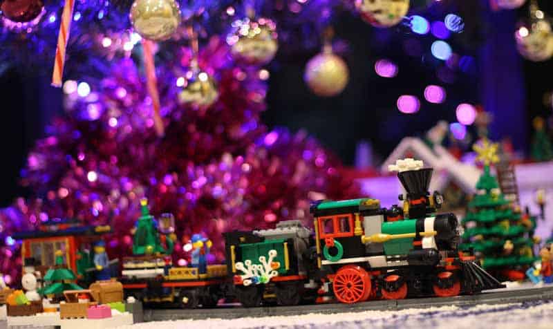 Trains and Christmas have long been connected. For many, a model train that circles a Christmas tree is a necessary holiday decoration.